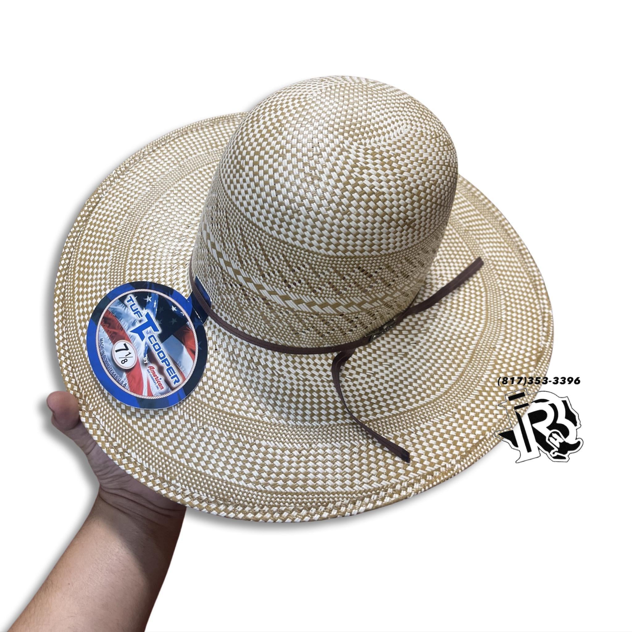 “ Tc8850 “ | AMERICAN HAT COWBOY STRAW HAT 4 1/4 inch brim