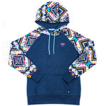 HOOEY YOUTH ROPE LIKE A GIRL NAVY HOODIE | HH1188NVAZ-Y