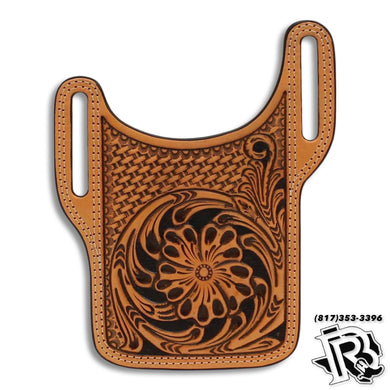 NOCONA CELL PHONE HOLSTER | FLORAL TOOLED TAN