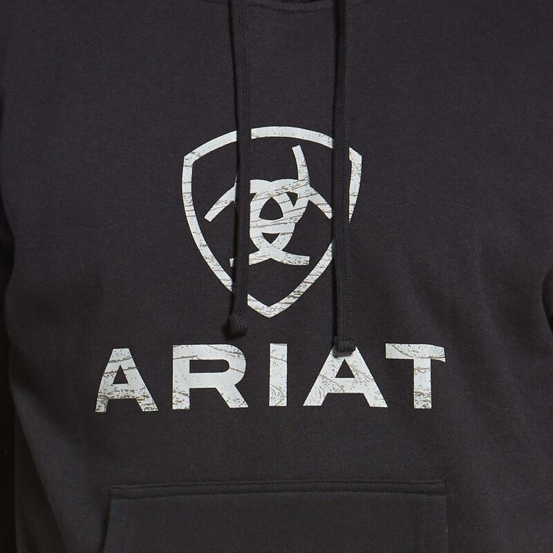 MEN'S ARIAT ROUGHGRAIN LOGO BLACK (10033134)