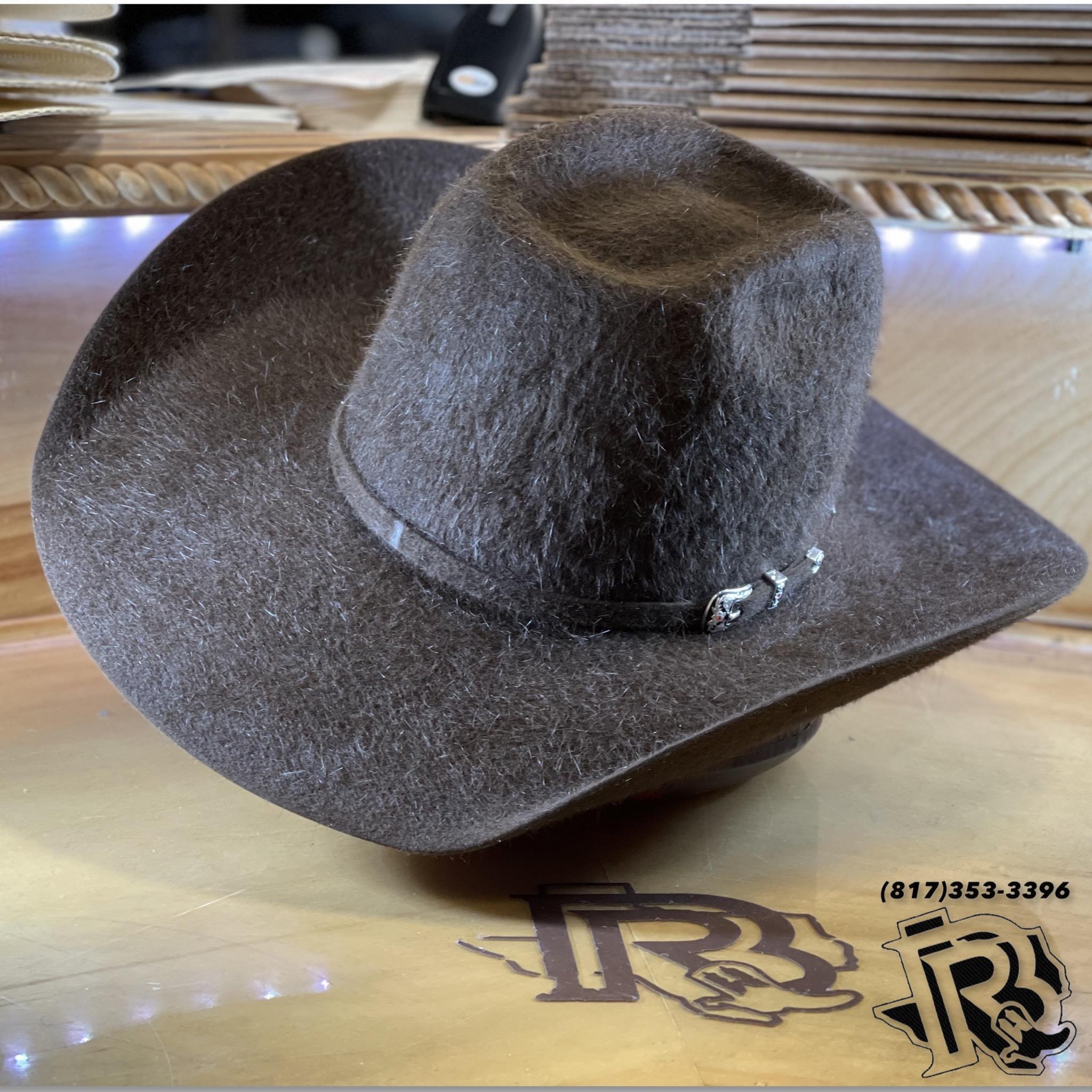 20X CHOCOLATE GRIZZLY AMERICAN HAT FELT COWBOY HAT Botas Rojero