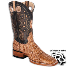 Load image into Gallery viewer, BR BOOTS : Caiman BELLY TAN (panza de caiman tan)