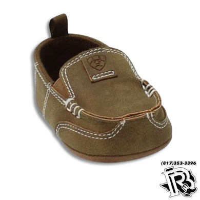 ARIAT BUCKSKIN STYLE LIL’ STOMPERS INFANT BOYS CASUALS TAN