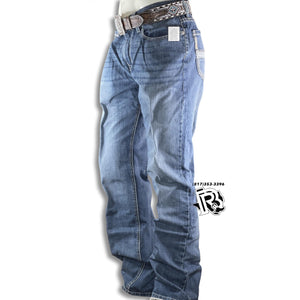 “ Tom “  Relaxed Bootcut | MENS CINCH GRANT MEDIUM STONE WASH JEANS MB54737001