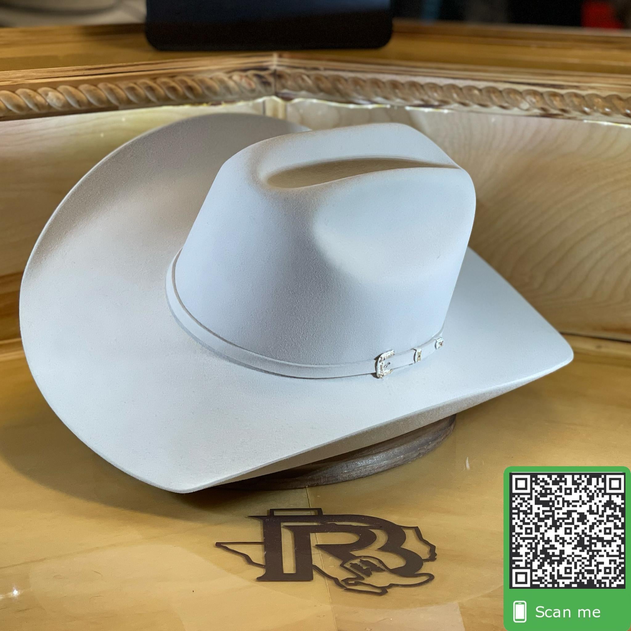 30X SILVERBELLY EL PATRON STESTON FELT COWBOY HAT Botas Rojero