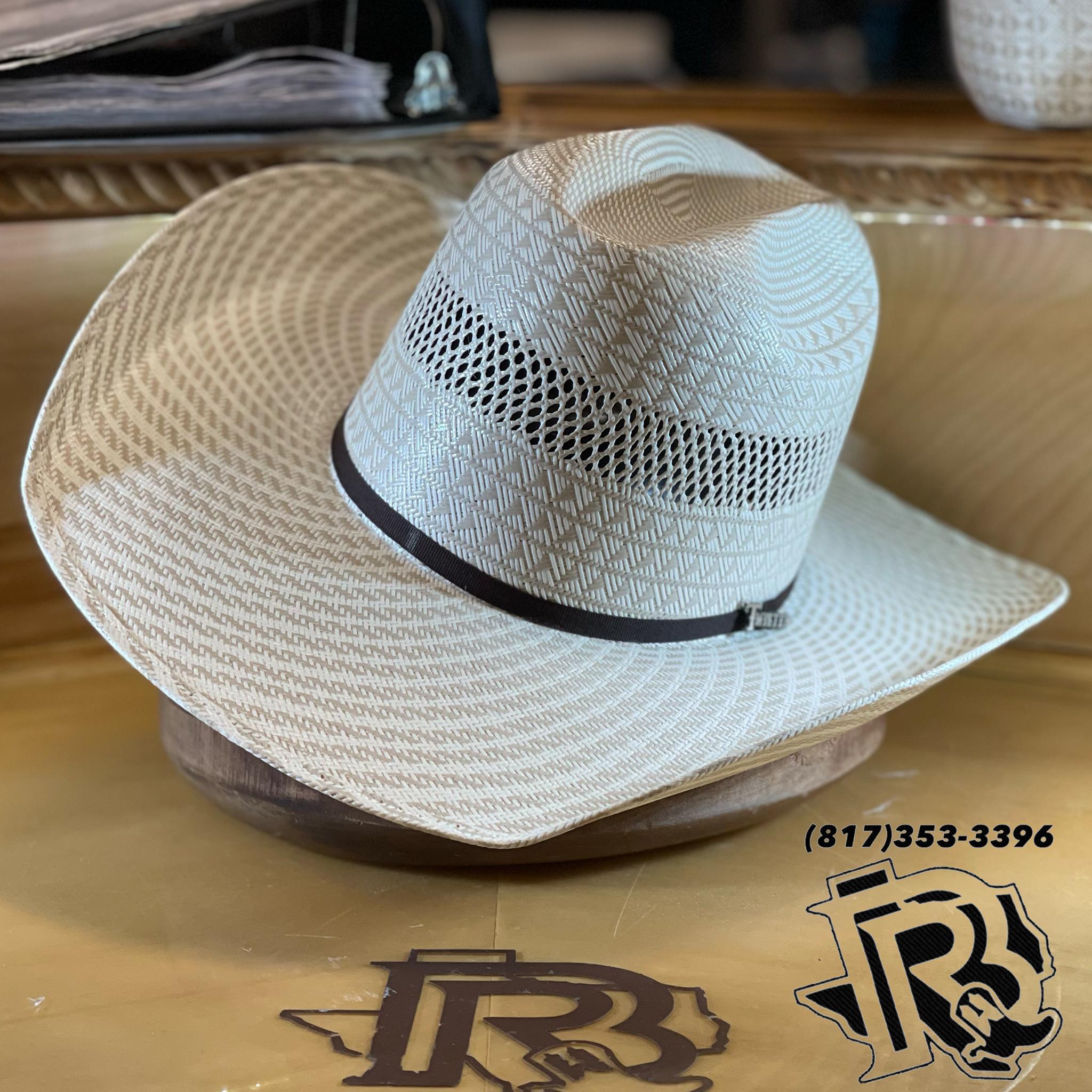“ John “ | TWISTER 20X STRAW HAT PREMIUM SHANTUNG COWBOY STRAW HAT T73261