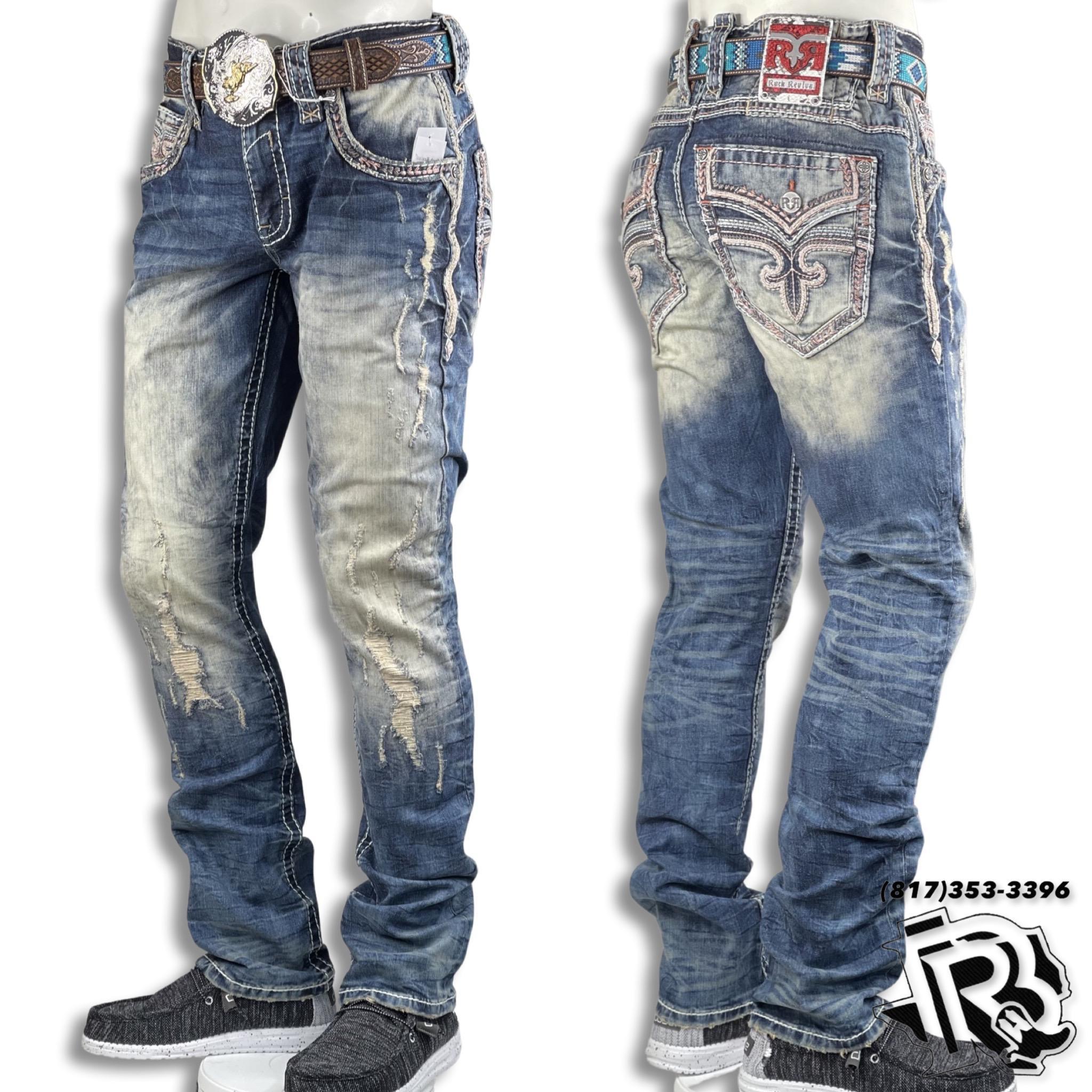 ROCK REVIVIAL JEANS Botas Rojero