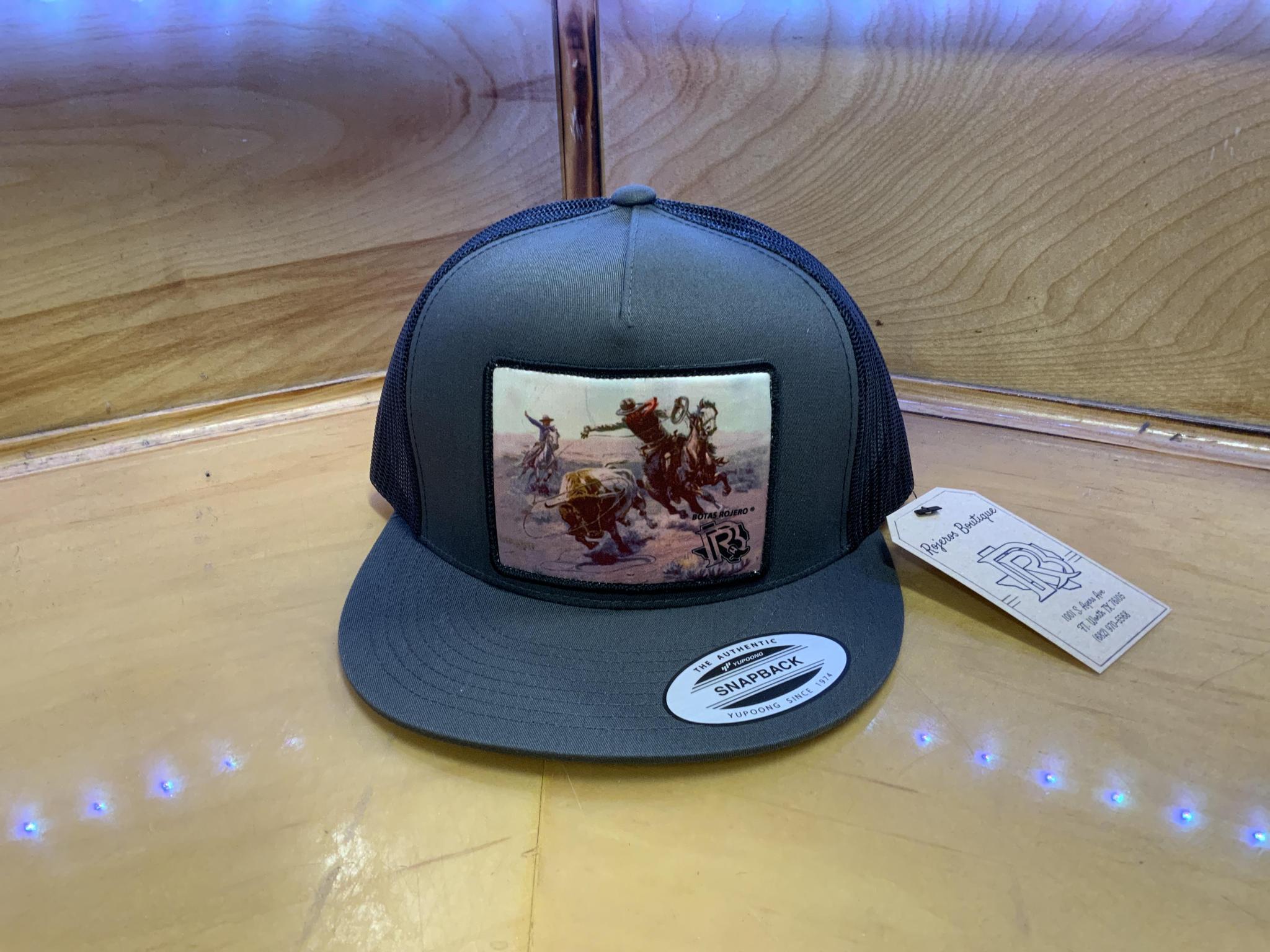 BR ROPING EDITION CHARCOAL CAP