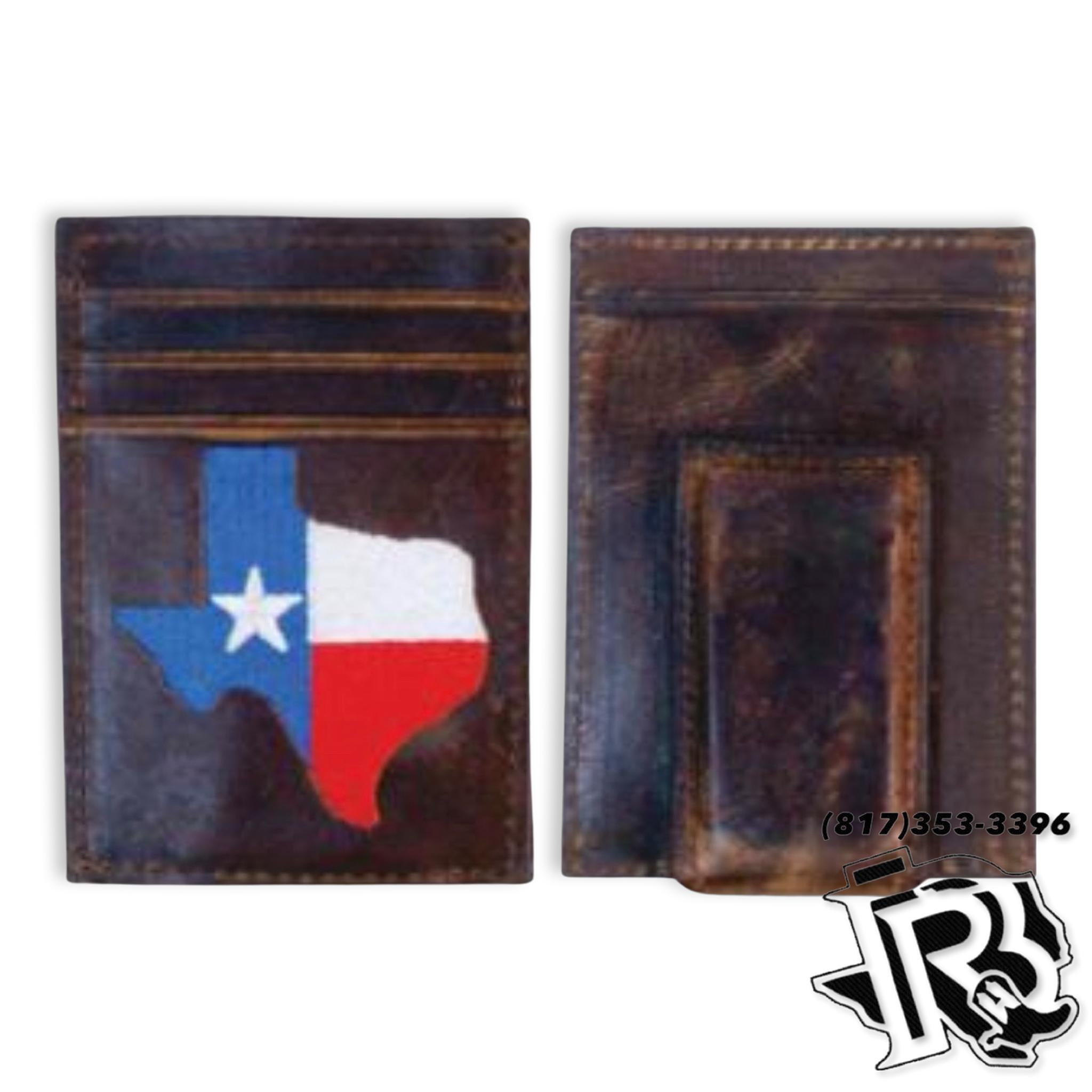 MONEY CLIP MAGNETIC WALLET | FRONT POCKET 3 SLOTS , OPEN SIDE