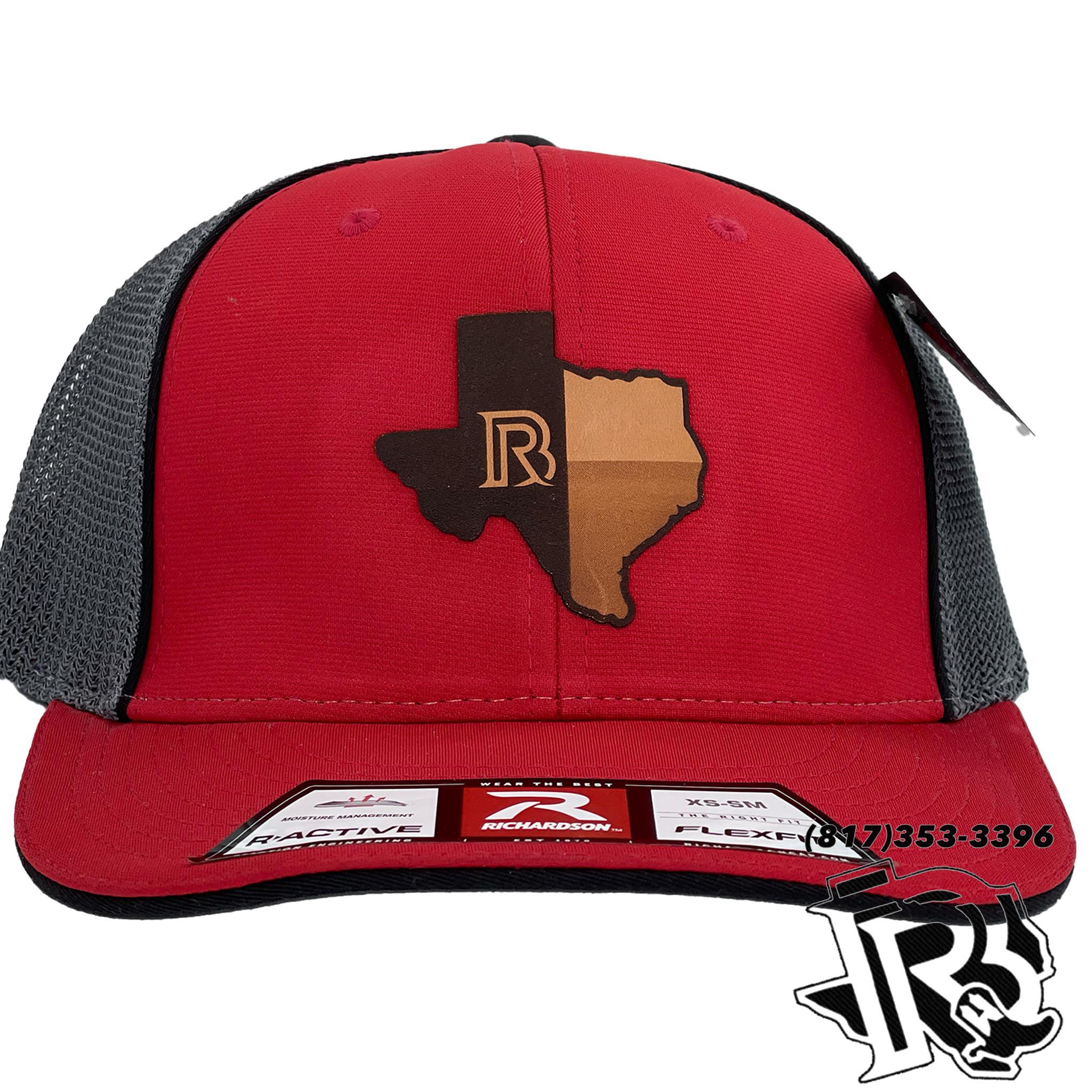 BR Leather Patch EDITION : Red/Gray