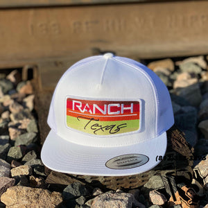RED DIRT CAPS: TEXAS RANCH WHITE/WHITE EXCLUSIVELY TO BOTAS ROJERO