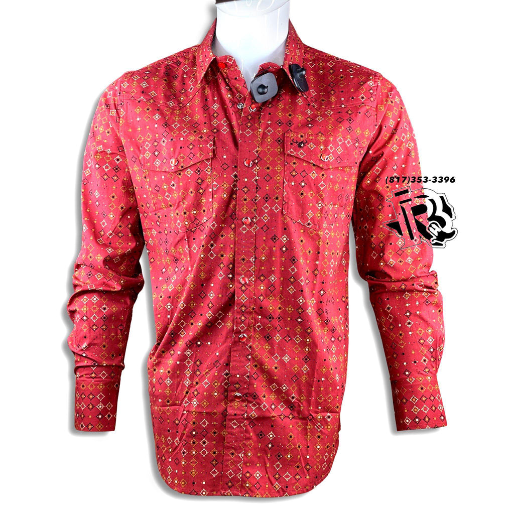 “ Lucas “ | MEN WESTERN LONG SLEEVE SNAP BUTTONS