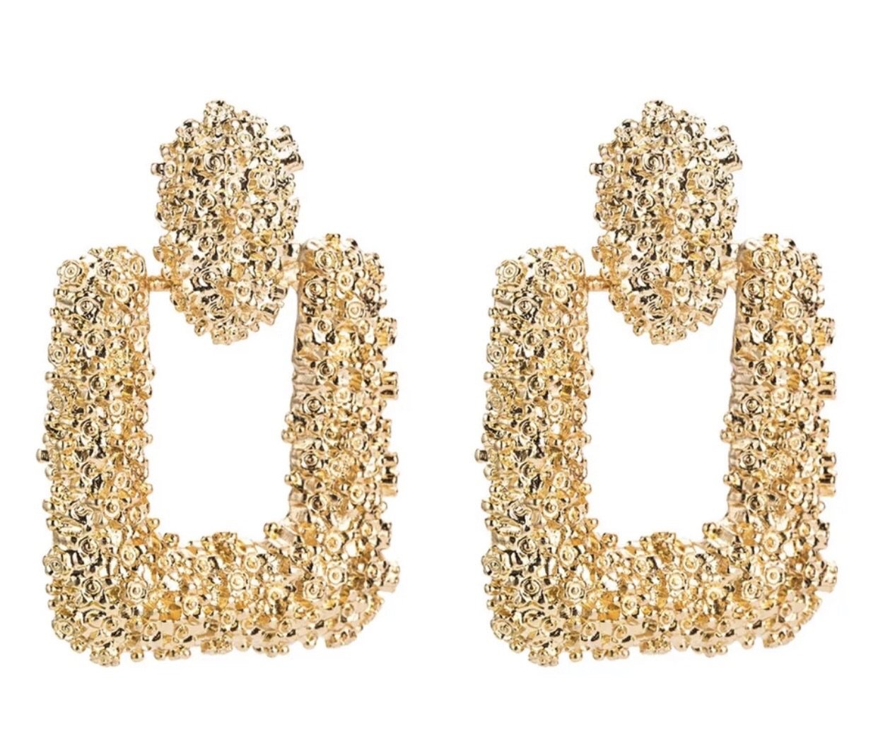 Square earrings