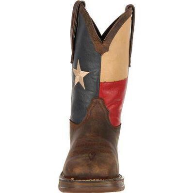 DURANGO STEEL TOE | TEXAS FLAG MEN WESTERN WORK BOOTS  DB021