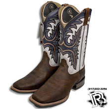 Load image into Gallery viewer, Men Boots | Square Toe Western Boots Brown Leather 10040428 Ariat boot