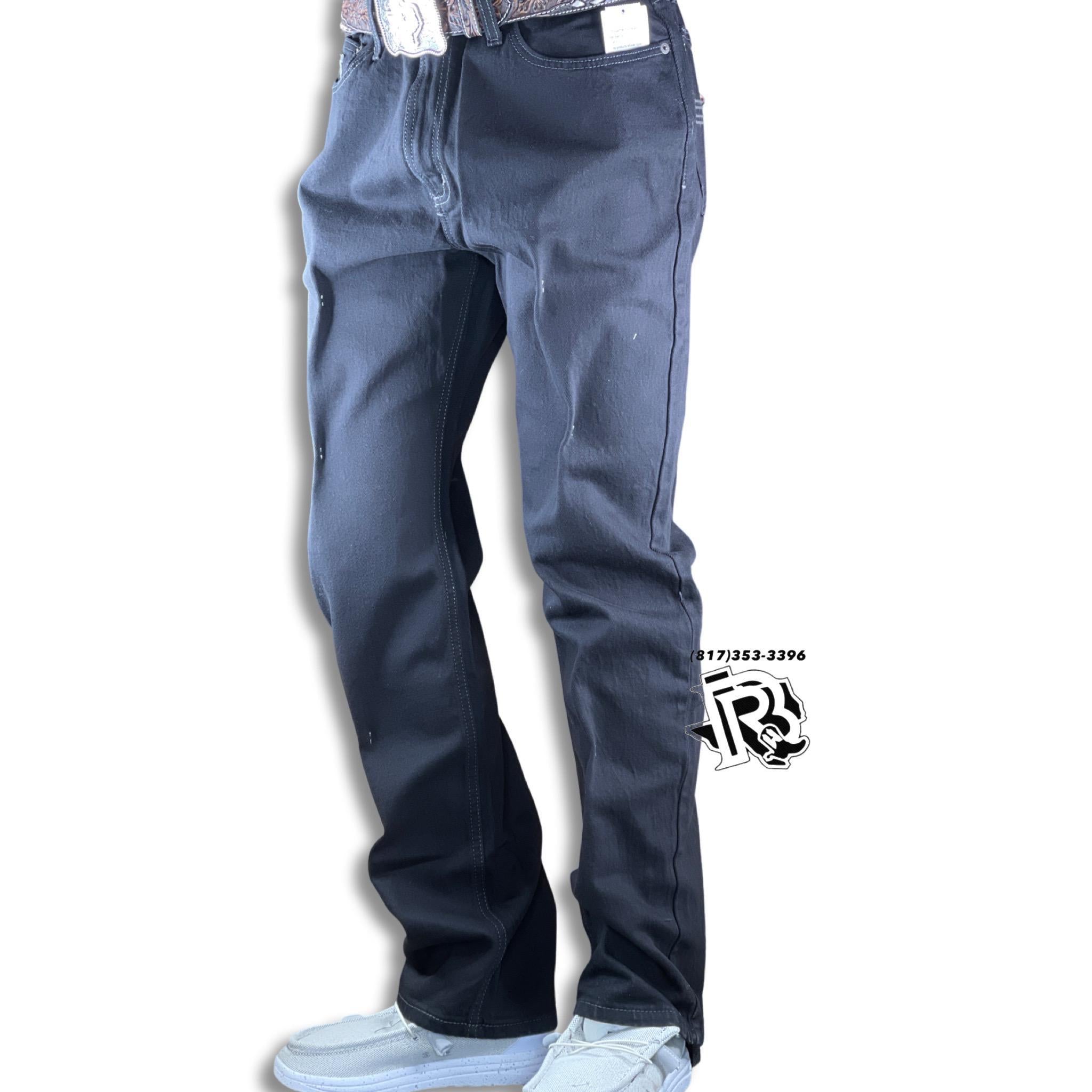 “ Sergio “ STRAIGHT LEG | MEN'S CINCH JEANS SILVER LABEL BLACK MB98034012 SILVER LABEL