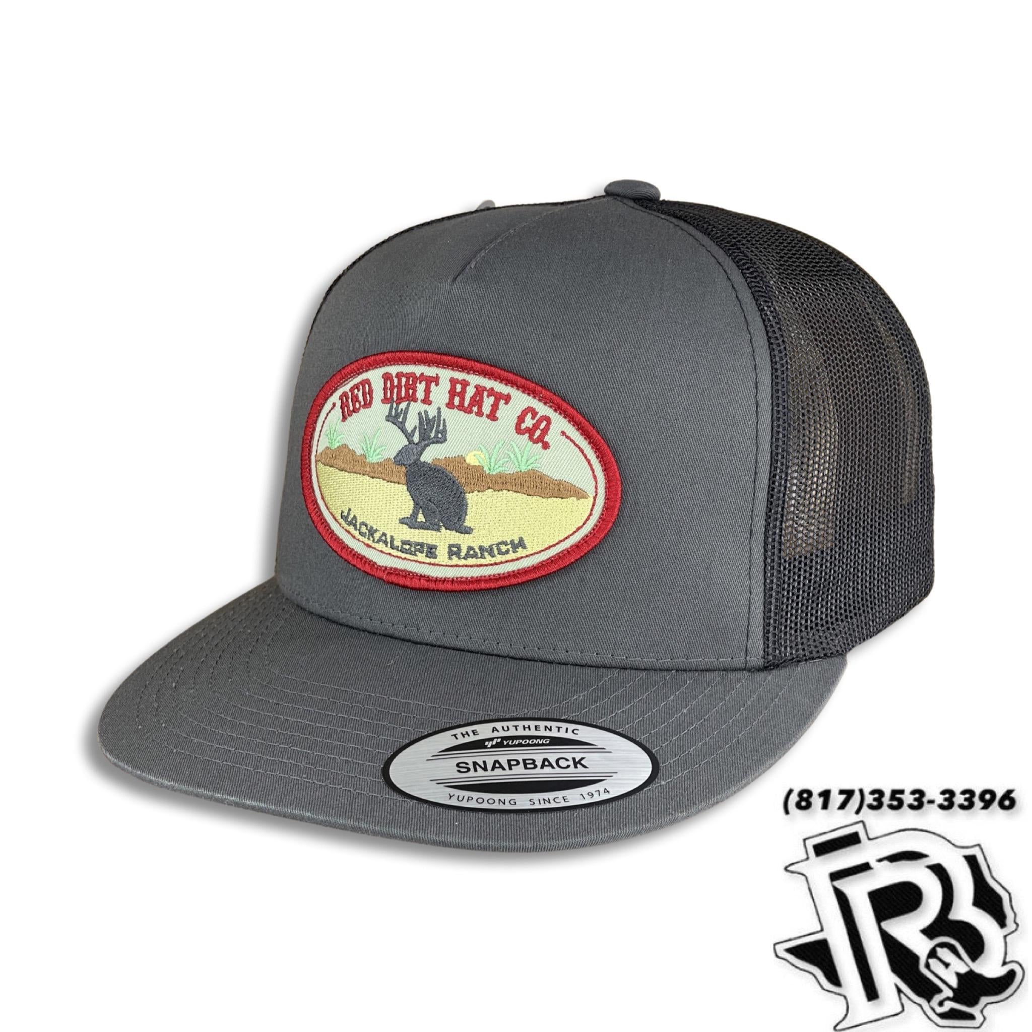 “ RABBIT “ | RED DIRT COMPANY CAP CHARCOAL