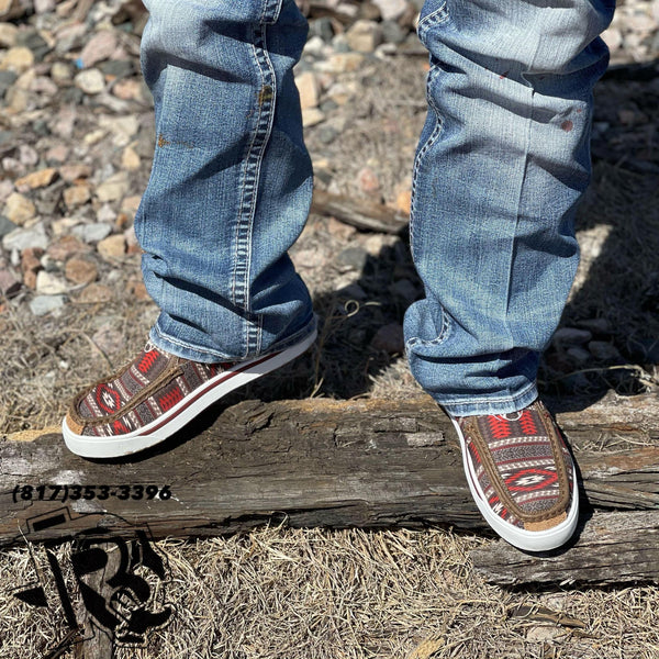 TWISTED X | HOOEY SHOES NOMAD MULTI AZTEC (MHYC023) – Botas Rojero
