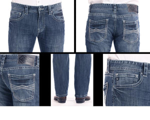 ROCK&ROLL COWBOY SLIM STRAIGHT REVOLVER JEAN M1R1076