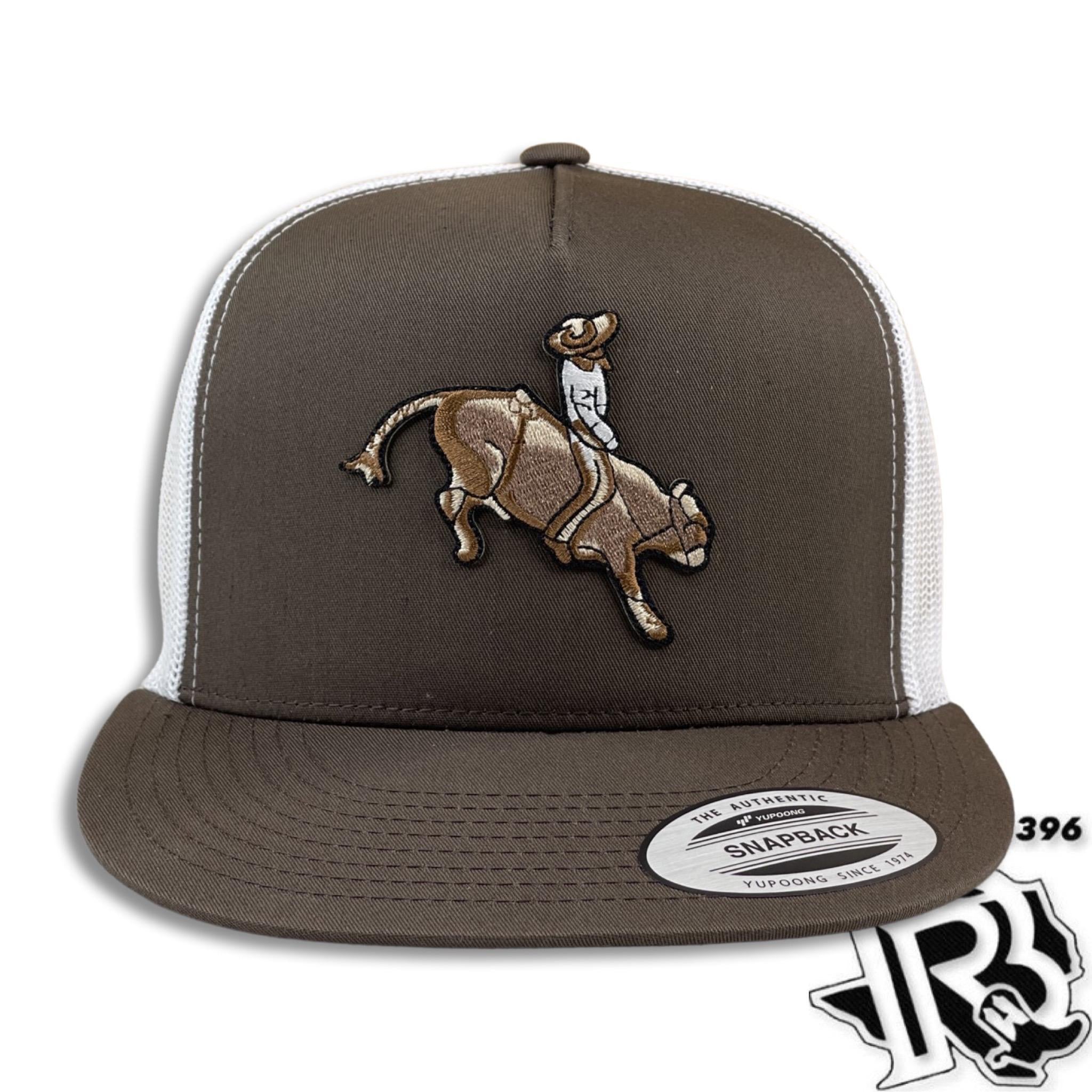 “ CHARROS DE CORAZON “ | Jinete  EDITION CAP BROWN/WHITE