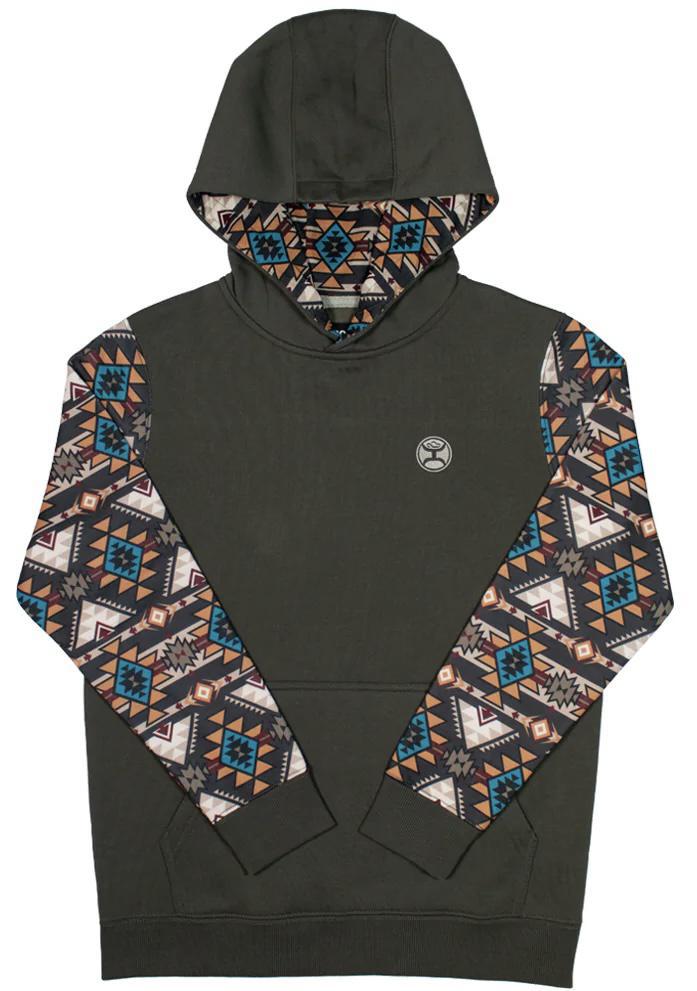 “SUMMIT” HOOEY YOUTH BROWN HOODY | HH1191BR-Y