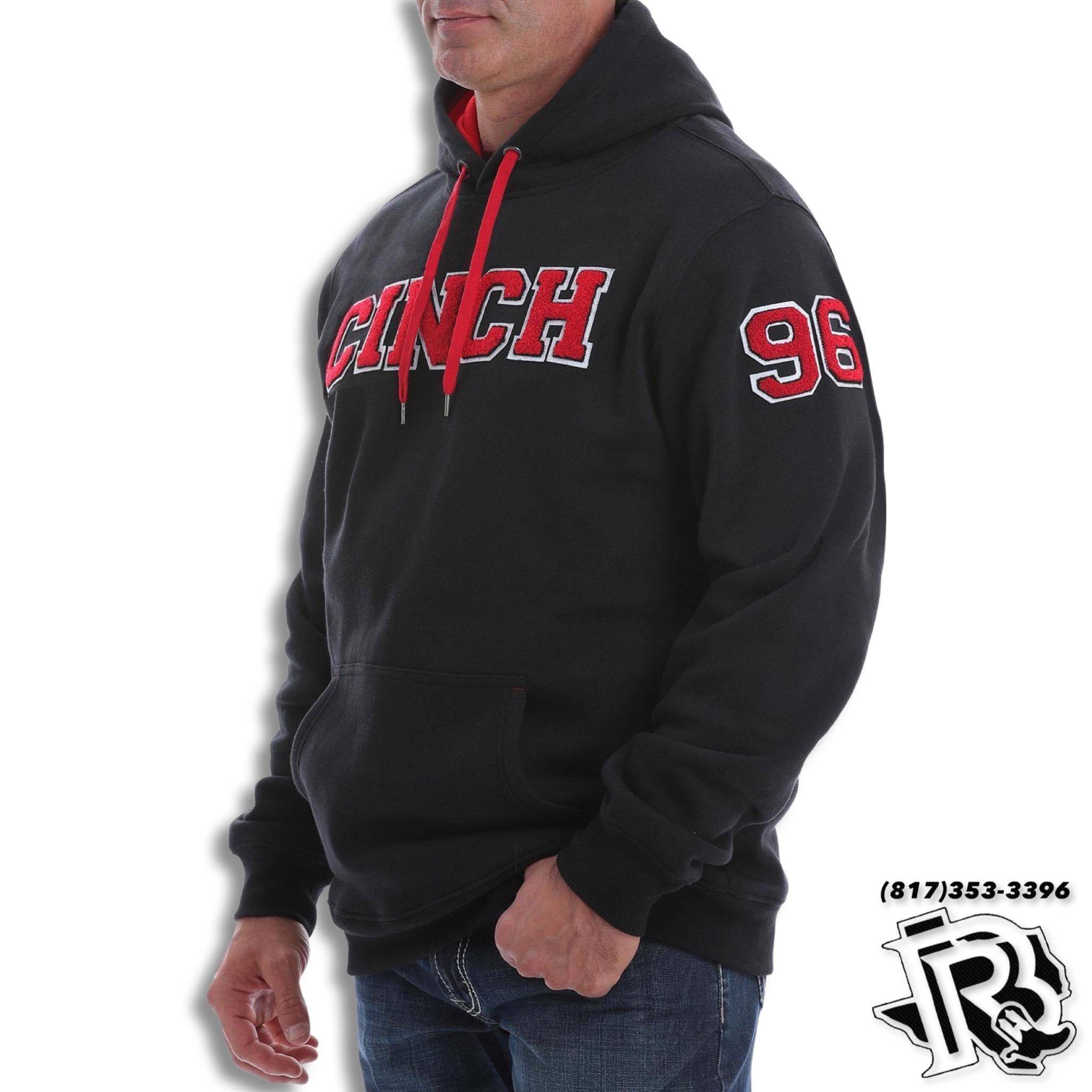 Red and best sale black mens hoodie