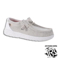 Load image into Gallery viewer, “ PAULA “ | WOMEN WHITE CASUAL CANVAS SHOE