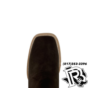 ROUGH OUT BOOTS | DARK BROWN
