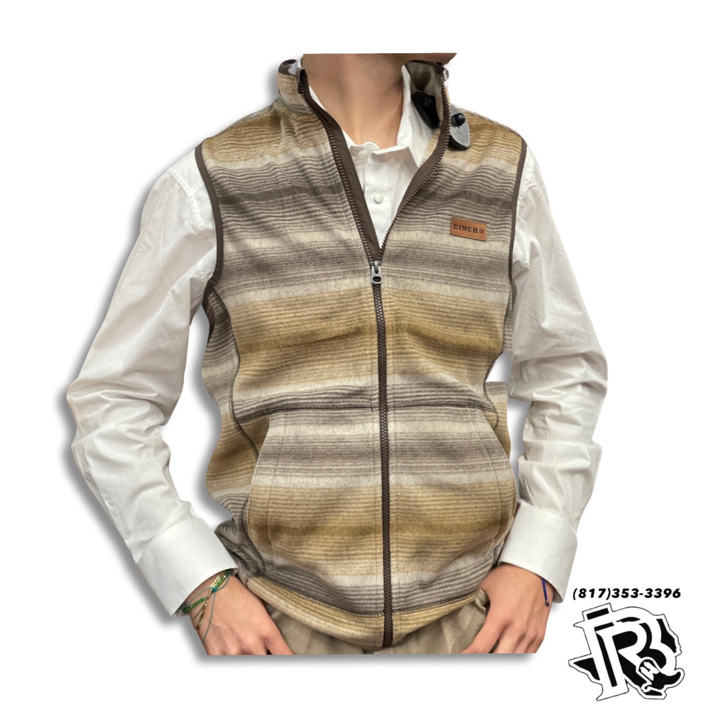 “  Berkley “ | MEN BROWN CINCH VEST MWV1585001