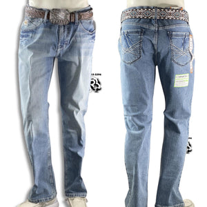 BOOT CUT MID RISE | CINCH IAN MEN JEANS LIGHT WASH MB69136001