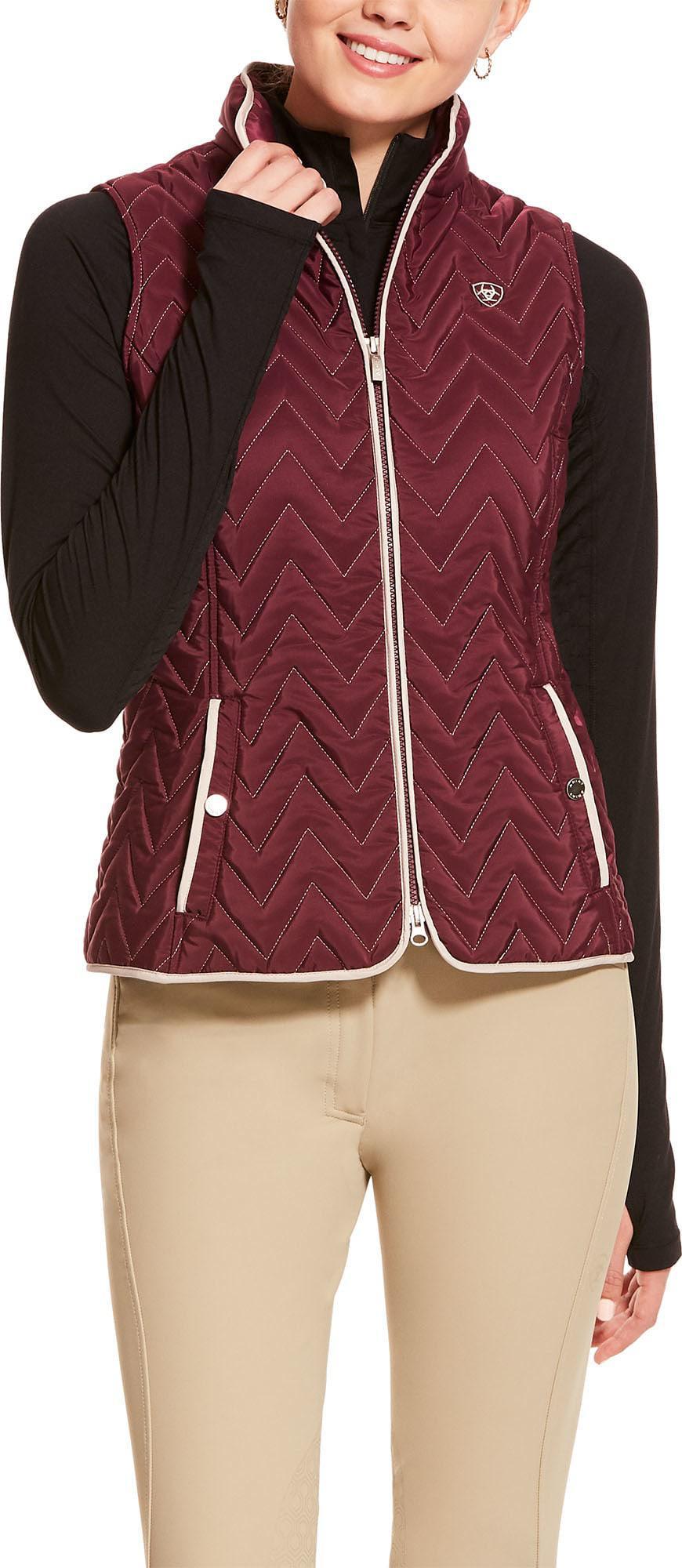 WOMENS ASHLEY INS VEST GRAPEWINE 10028091