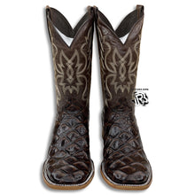 Load image into Gallery viewer, “ Jesse “ | MEN WESTERN SQUARE TOE BOOT PRINT