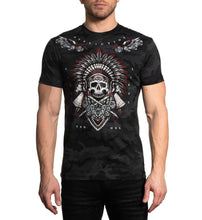 Load image into Gallery viewer, AFFLICTION JAGUAR GOD SHORT SLEEVE SHIRT A22775