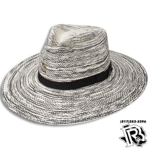 Charlie 1 Horse | Hawaii Ya Natural and Black Straw Hat CSHIYA-3436BN