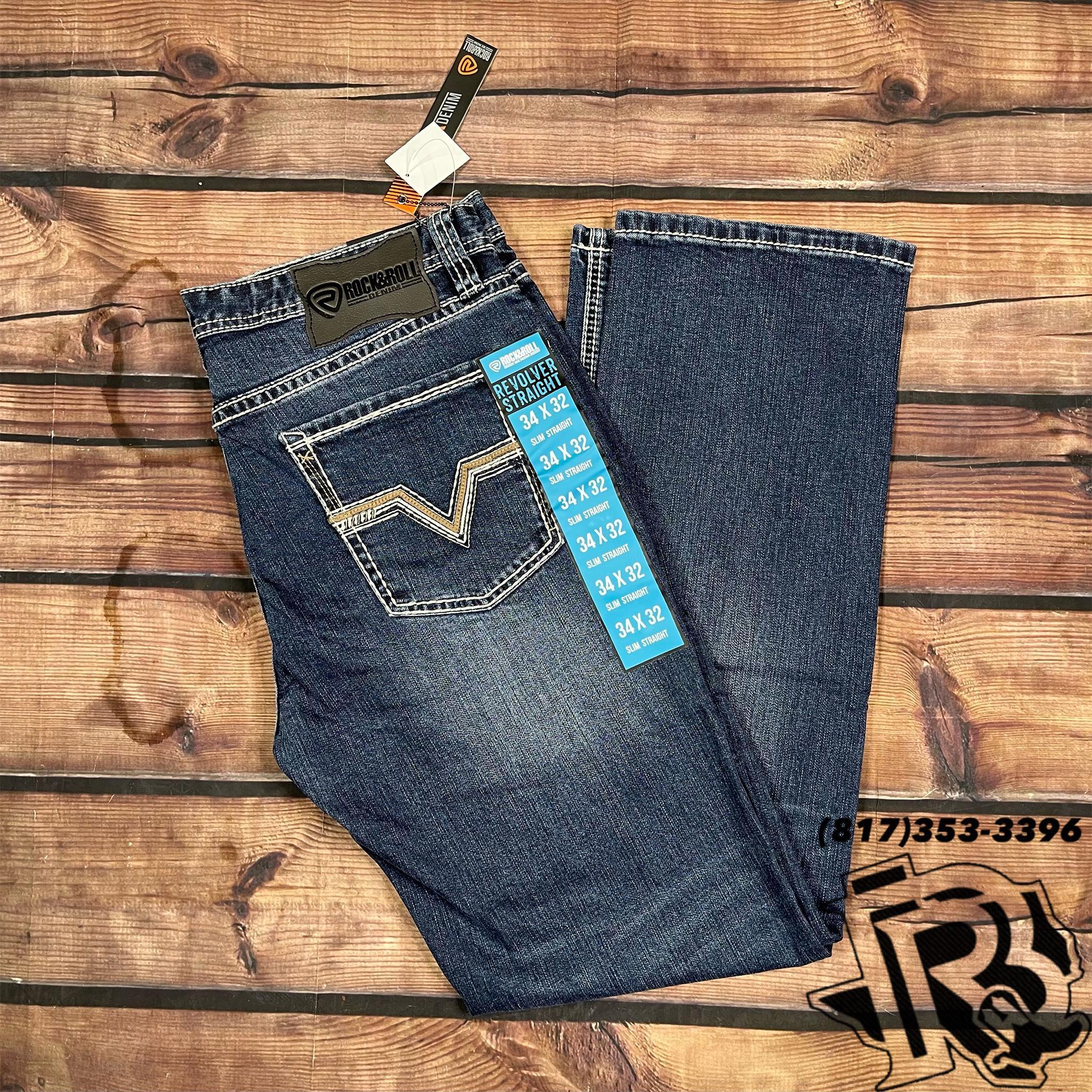 SLIM FIT STRETCH STRAIGHT BOOTCUT JEANS Botas Rojero
