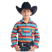 Load image into Gallery viewer, Panhandle Boy&#39;s Rough Stock Snap Front Shirt R2S2168