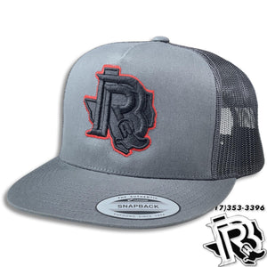 BR CAP 3D TEXAS EDITION |  GREY TRUCKER CAP