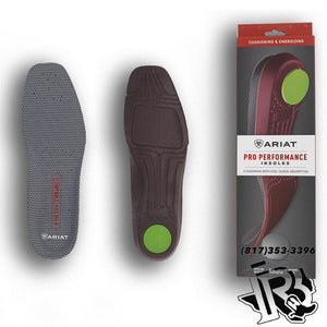 ARIAT MENS PRO PERFORMANCE INSOLE WIDE SQUARE TOE