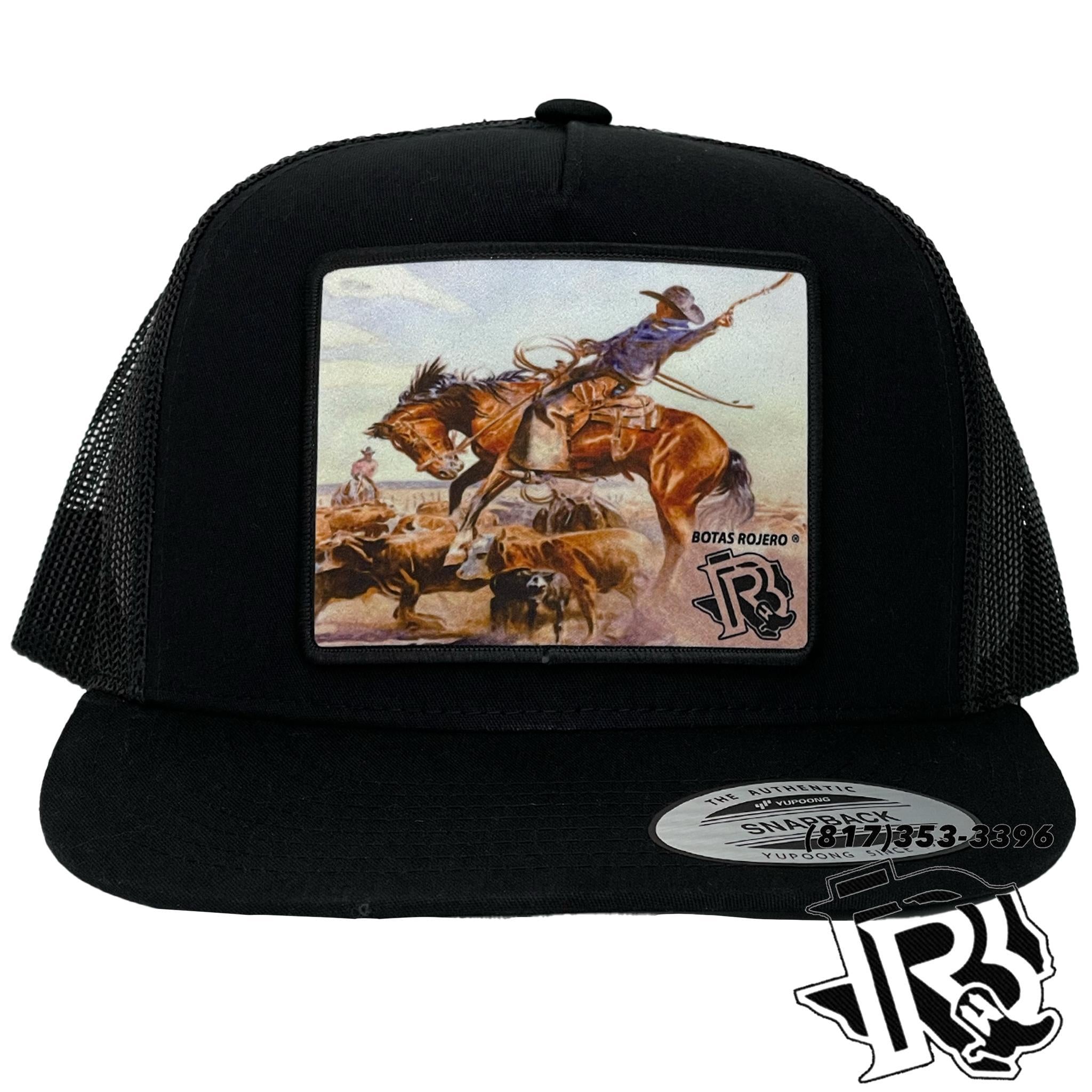 BUCKING HORSE EDITION : BY BR CAP BLACK/BLACK
