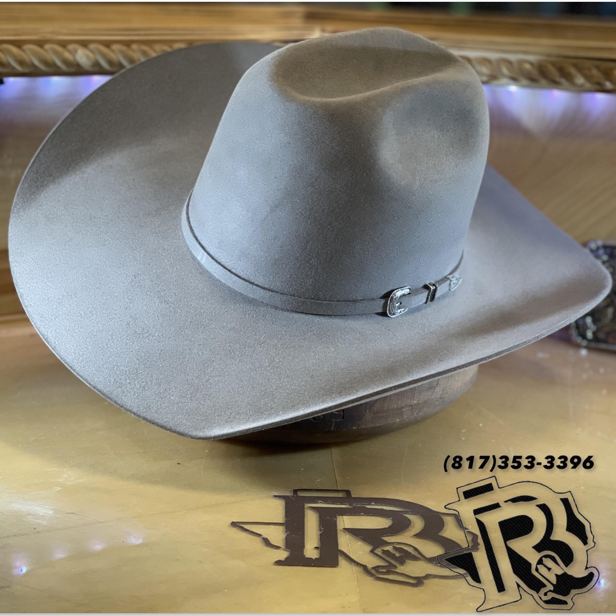 20X NATURAL RESISTOL COWBOY FELT HAT Botas Rojero