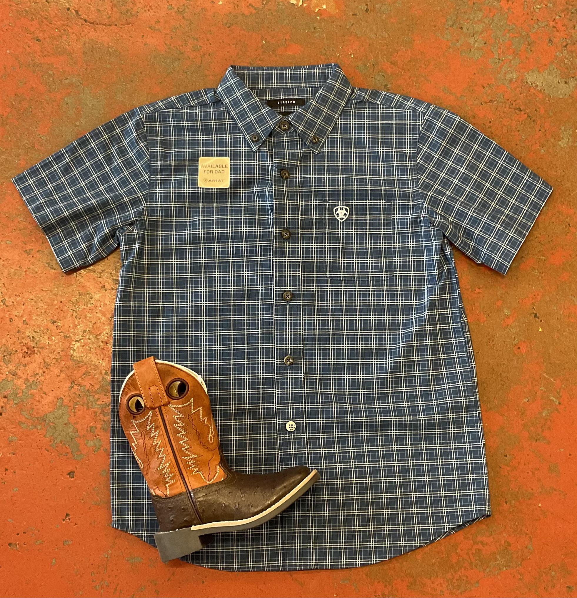 BOYS PRO KYREE CLASSIC SHORT SLEEVE SKYFALL SHIRT |10039511