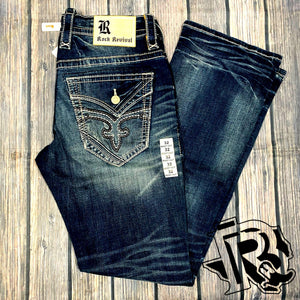 ROCK REVIVAL "RAITH B204" BOOTCUT