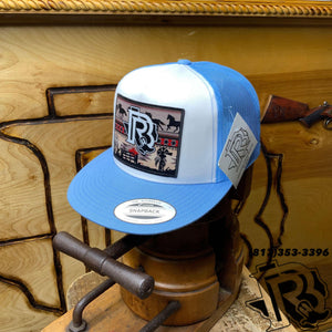 BR WILD WEST BLUE/WHITE/BLUE CAP