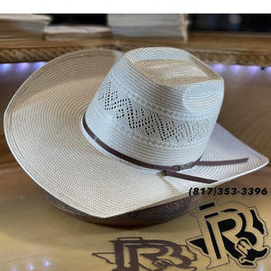 “ 6600 ” | AMERICAN HAT COWBOY  STRAW  HAT 4 1/4"