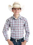 BOY'S ROUGH STOCK SNAP FRONT SHIRT R2S9403