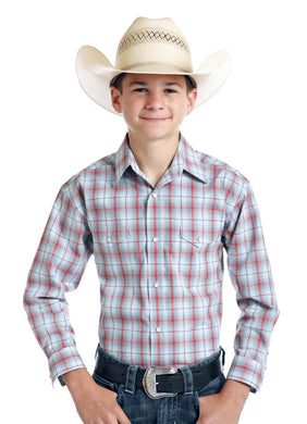 BOY'S ROUGH STOCK SNAP FRONT SHIRT R2S9403