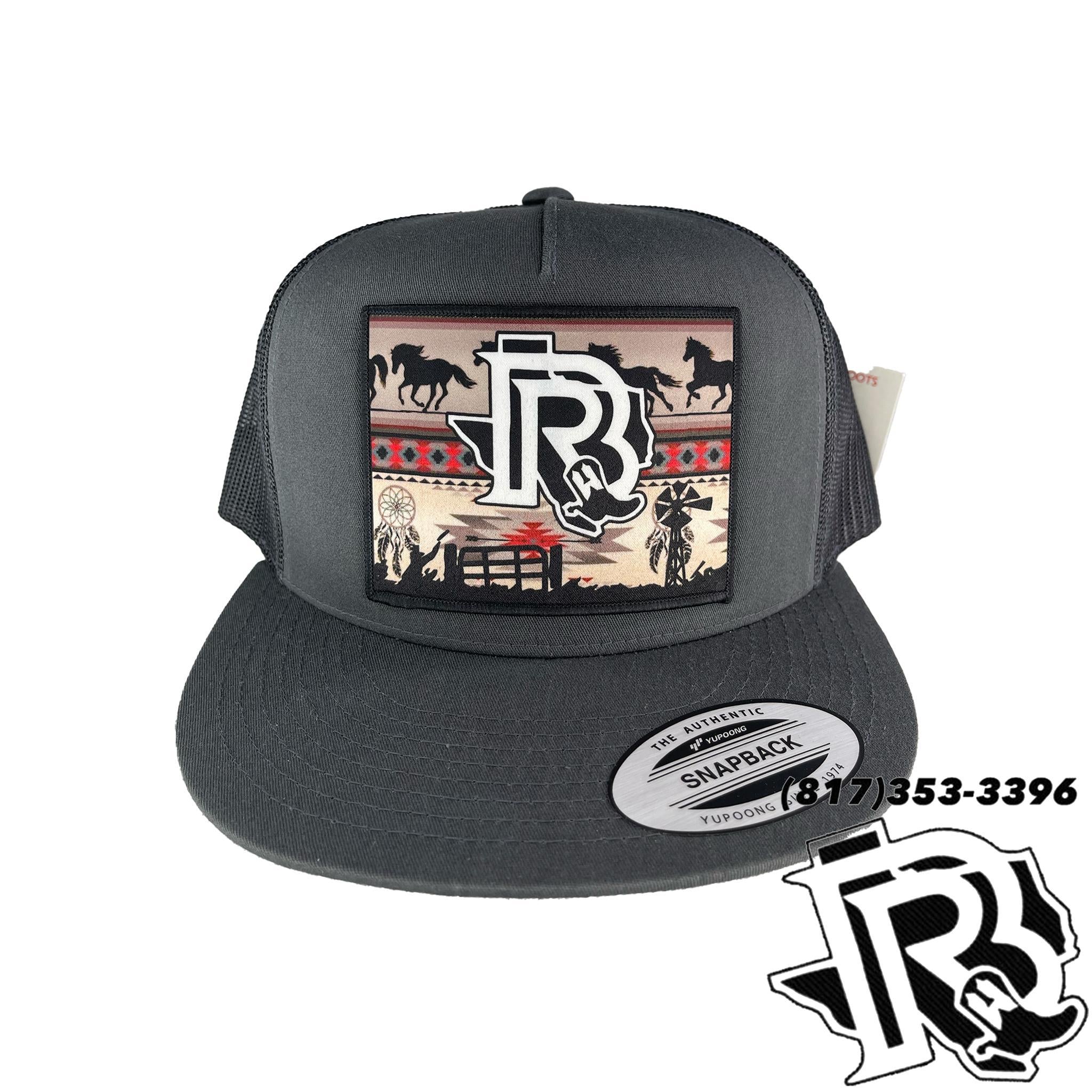 BR WILD WEST CHARCOAL CAP