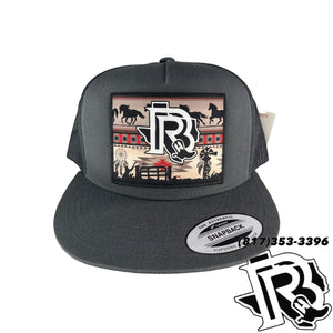 BR WILD WEST CHARCOAL CAP