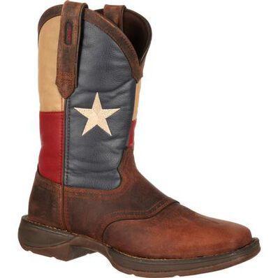 WORK BOOT (NO STEEL TOE) | DURANGO® TEXAS FLAG WESTERN BOOT