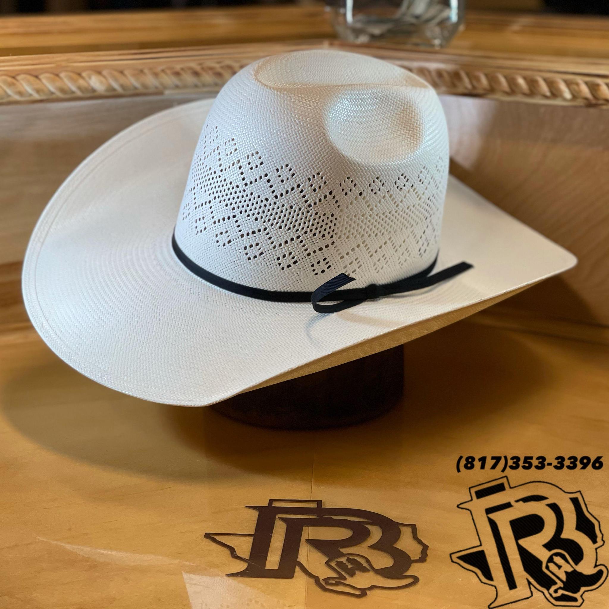 Resistol open crown straw hats discount